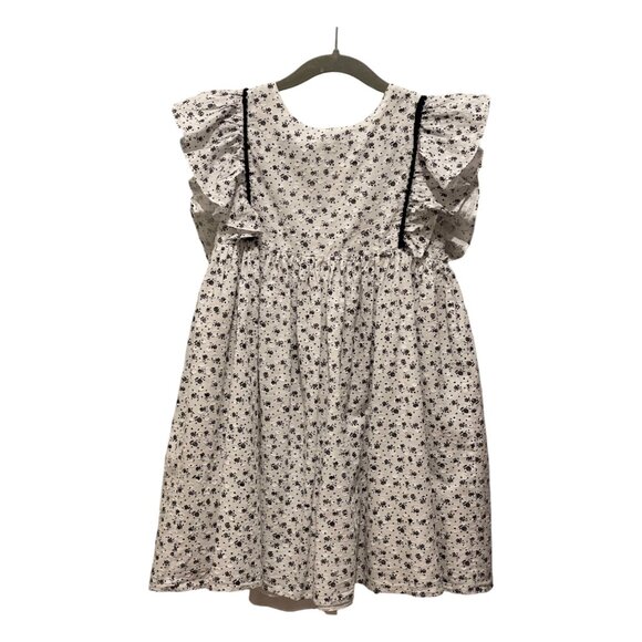 Pippa & Julie Girls' Sleeveless Patterned Party Dress, Fit and Flare Size: 6X - Picture 3 of 5